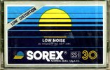 Compact Cassette Sorex SS-I 30 Type I Normal 1986 South Korea