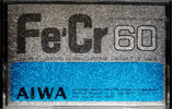 Compact Cassette Aiwa FeCr 60 Type III Ferro Chrome 1976 Japan