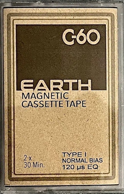 Compact Cassette Earth 60 Type I Normal Hong Kong