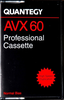 Compact Cassette Quantegy AVX 60 Type I Normal 1996 USA