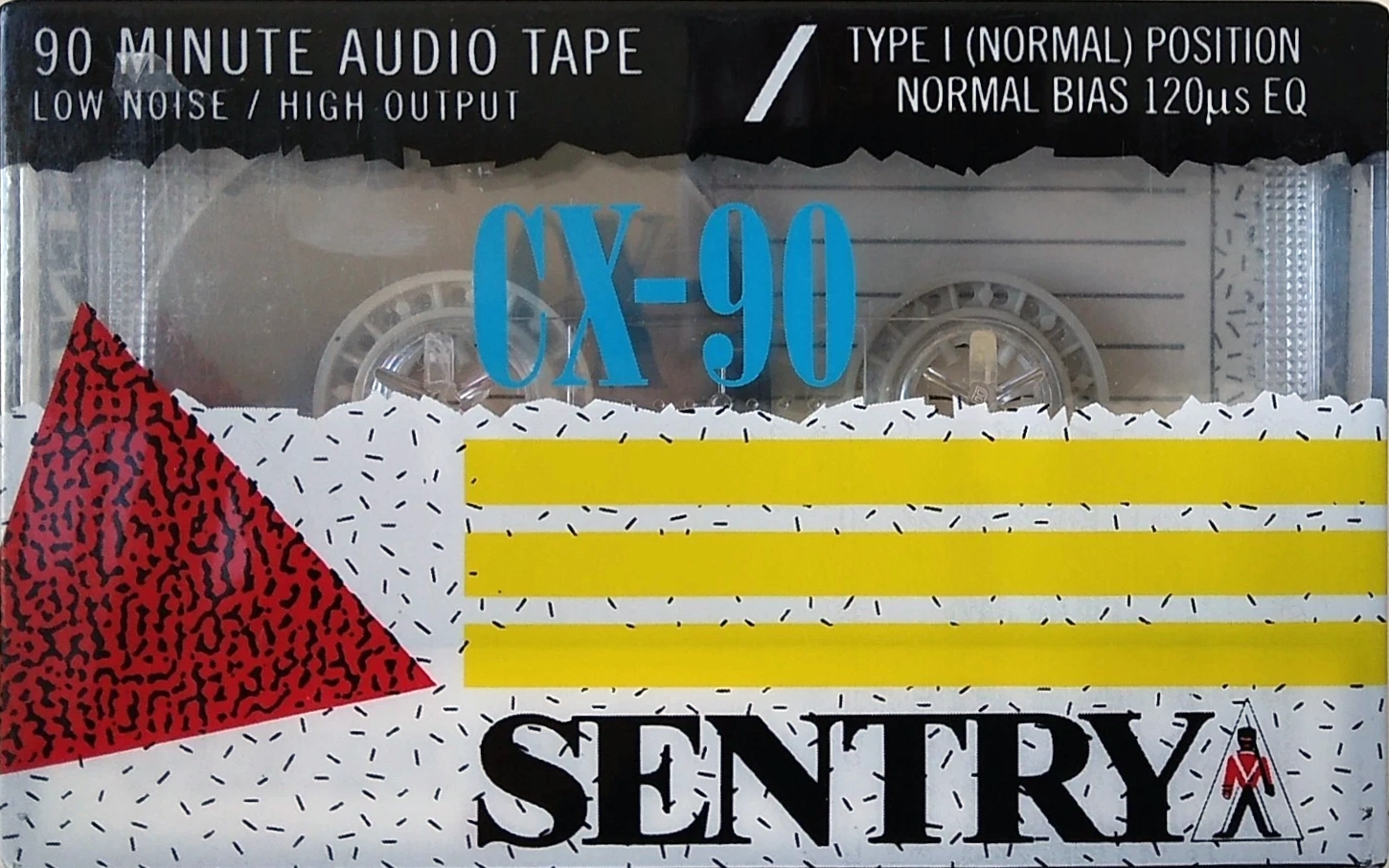 Compact Cassette Sentry CX 90 Type I Normal 1996 USA