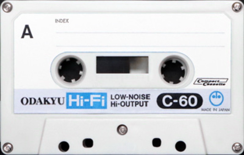 Compact Cassette Odakyu 60 Type I Normal 1975 Japan