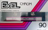 Compact Cassette Exel 90 Type II Chrome 1987 France