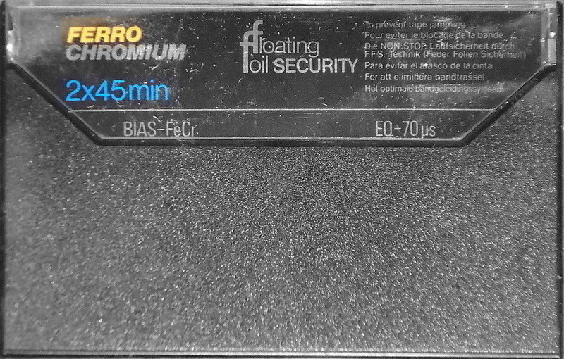 Compact Cassette Philips Ferro Chromium 90 Type III Ferro Chrome 1978 Europe