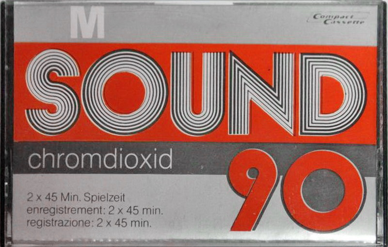 Compact Cassette M Sound 90 Type II Chrome 1981 Europe