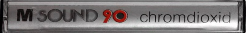Compact Cassette M Sound 90 Type II Chrome 1981 Europe