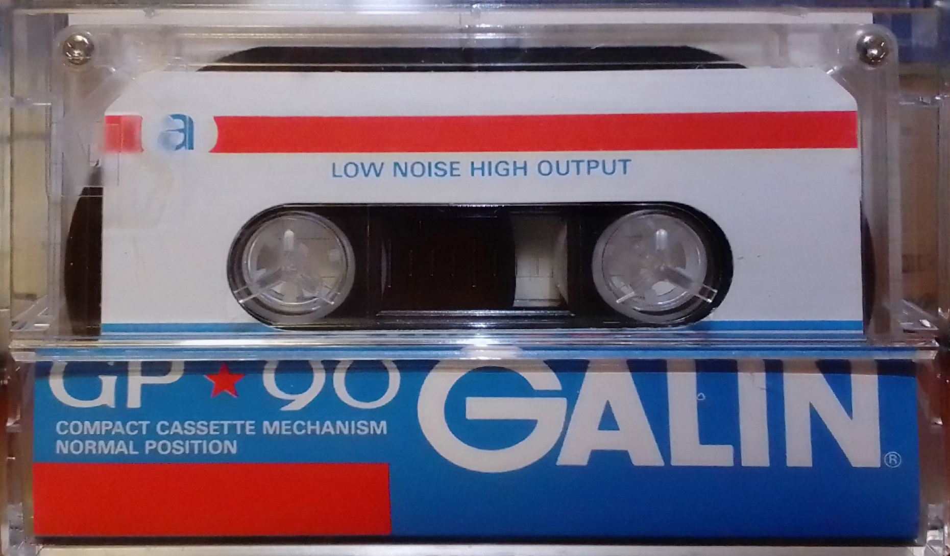 Compact Cassette Galin GP 90 Type I Normal 1989 Worldwide