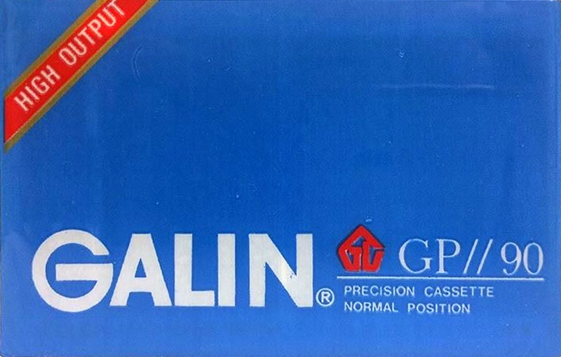 Compact Cassette Galin GP 90 Type I Normal 1989 Worldwide