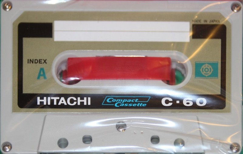Compact Cassette Hitachi 60 Type I Normal 1970 Japan