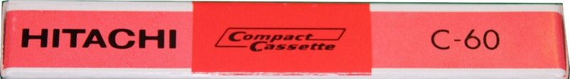 Compact Cassette Hitachi 60 Type I Normal 1970 Japan