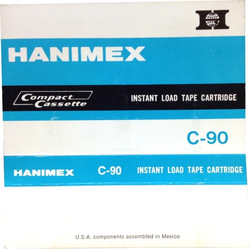 Compact Cassette Hanimex 90 Type I Normal 1975 Mexico