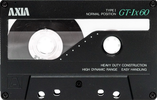 Compact Cassette AXIA GT-Ix 60 Type I Normal 1988 Japan
