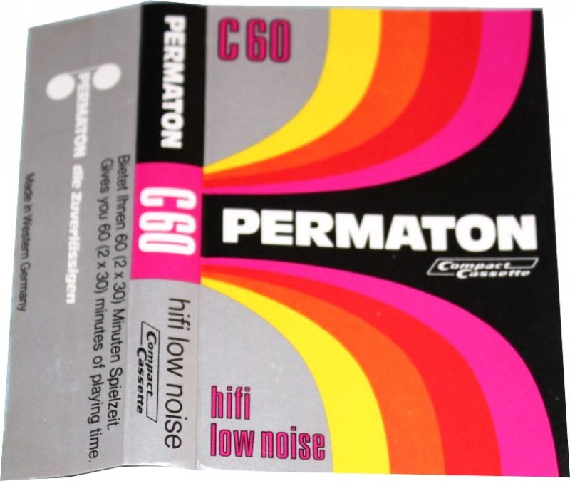 Compact Cassette Permaton 60 Type I Normal 1979 Germany