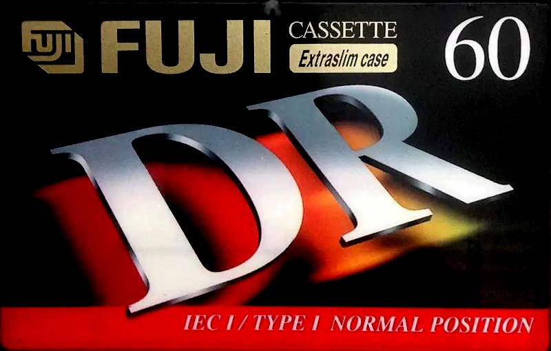 Compact Cassette Fuji DR 60 Type I Normal 1995 North America