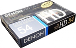 Compact Cassette Denon HD 54 "HD54P" Type II Chrome 1989 Japan