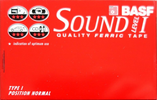Compact Cassette BASF Sound 90 "Level I" Type I Normal 1998 North America