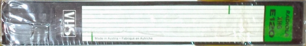 VHS, Video Home System Radiola 120 Type I Normal 1985 Europe