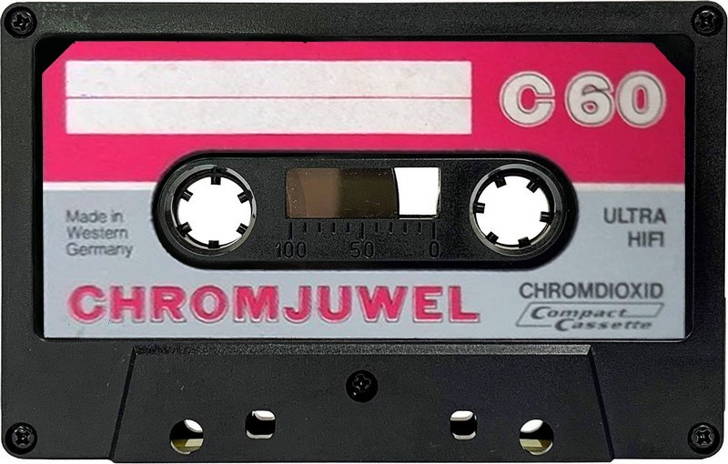 Compact Cassette Chromjuwel 60 Type II Chrome 1979 Europe