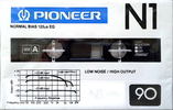 Compact Cassette Pioneer N1 90 Type I Normal 1981 Japan