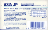 2 pack AXIA JP 60 Type I Normal 1985 Japan