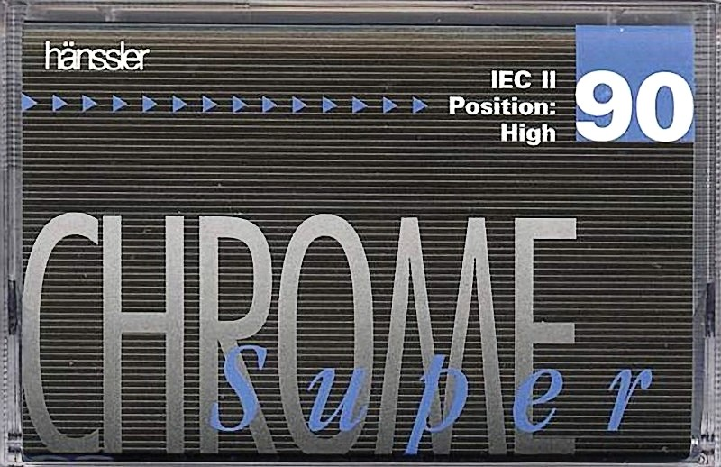 Compact Cassette Hänssler 90 Type II Chrome 1982 Germany