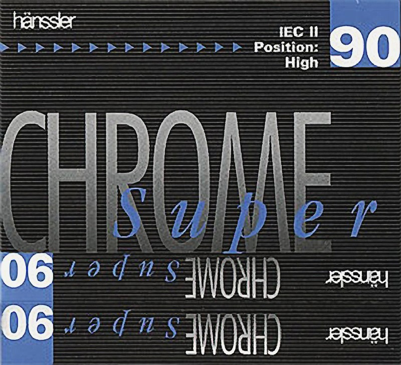 Compact Cassette Hänssler 90 Type II Chrome 1982 Germany