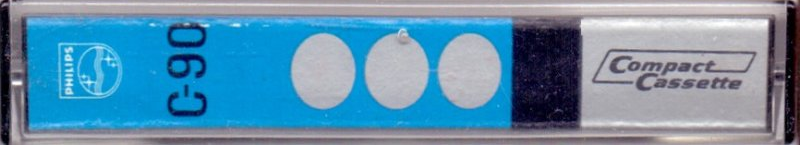 Compact Cassette Philips Super Quality 90 "New Improved Quality" Type I Normal 1975 Europe
