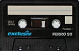 Compact Cassette Exclusiv 90 Type I Normal 1982 Europe