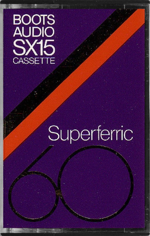 Compact Cassette Boots / Boots Audio SX15 60 Type I Normal 1982 UK