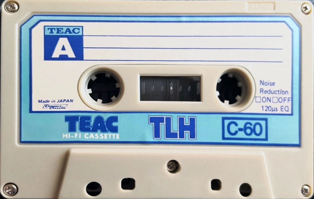 Compact Cassette Teac 60 Type I Normal 1977 Japan
