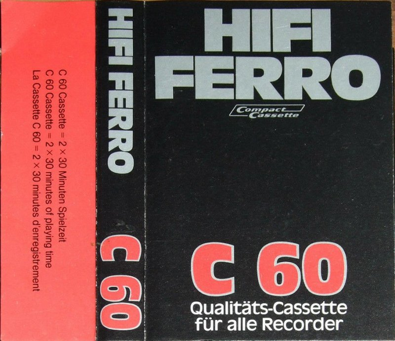 Compact Cassette No Name 60 Type I Normal 1980 Germany