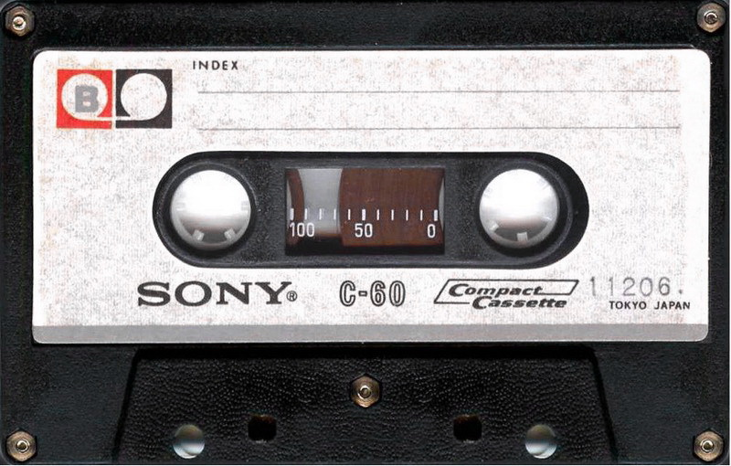 Compact Cassette Sony 60 "Magazine-Matic" Demonstration Tape 1967 Japan