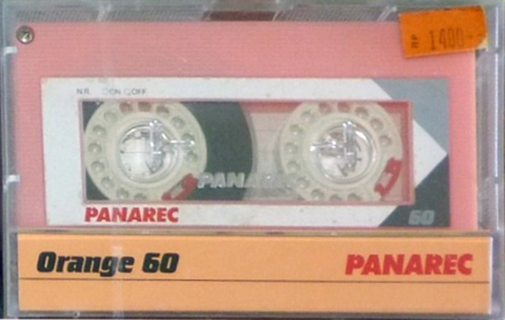 Compact Cassette Panarec 60 "Orange" Type I Normal Indonesia
