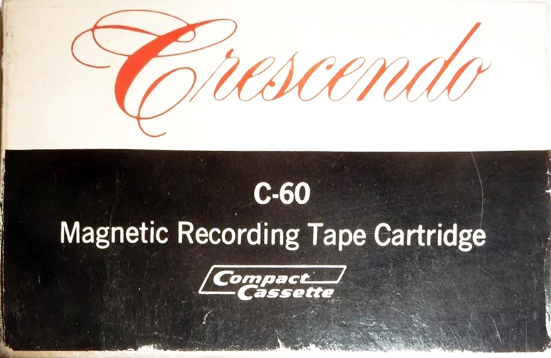 Compact Cassette Crescendo 60 Type I Normal 1970 USA