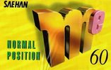 Compact Cassette Saehan ME 60 Type I Normal 1994 South Korea