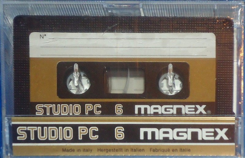 Compact Cassette Magnex Studio PC 6 Type I Normal 1981 Europe