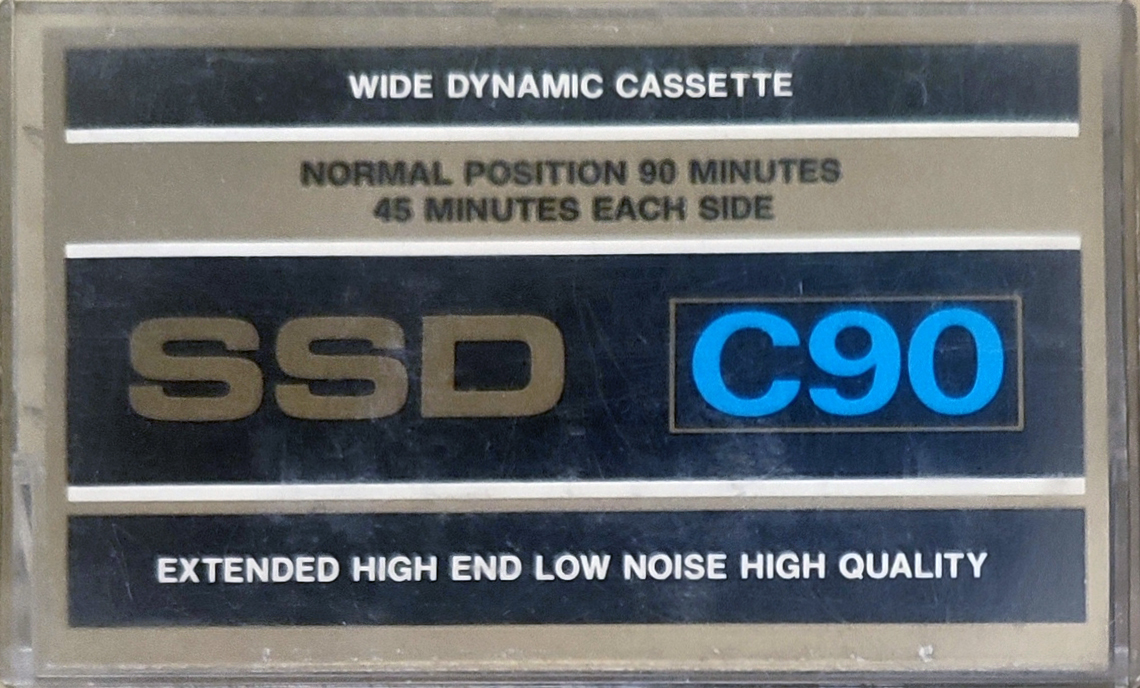 Compact Cassette Shinseido SSD 90 Type I Normal 1979 Japan
