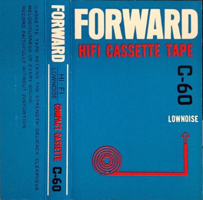 Compact Cassette femc / Forward 60 Type I Normal 1976 Taiwan