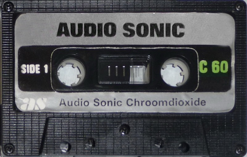 Compact Cassette Audio Sonic 60 Type II Chrome 1980 Europe
