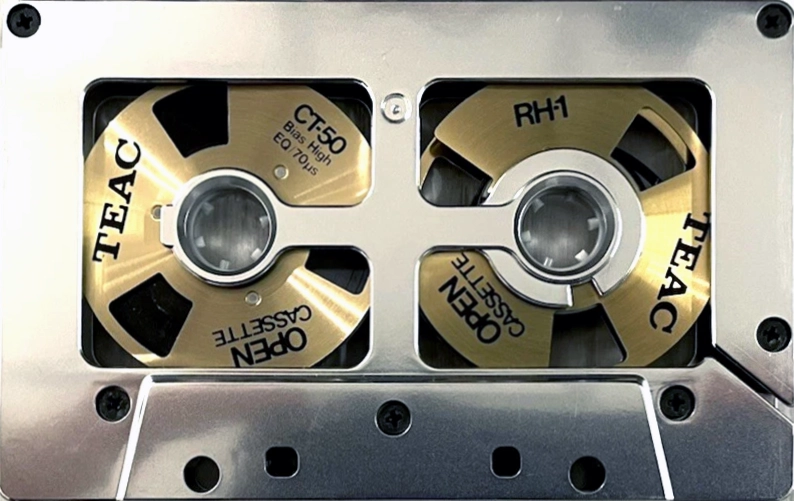 Compact Cassette Teac OC Open Cassette 50 "CT-50" Type II Chrome 1983 Japan