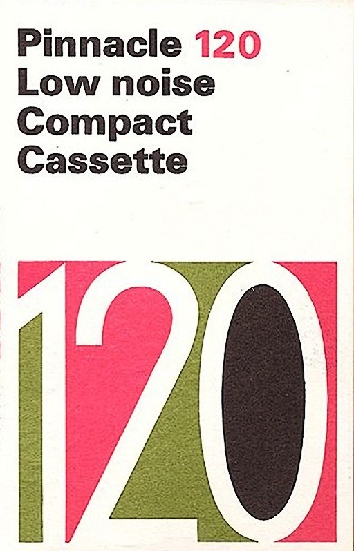 Compact Cassette Pinnacle 120 Type I Normal Italy