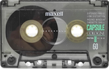 Compact Cassette Maxell Capsule II 60 "Cologne" Type II Chrome 1990 Europe