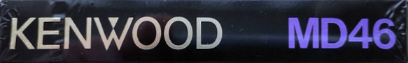Compact Cassette Kenwood MD 46 Type IV Metal 1985 Japan