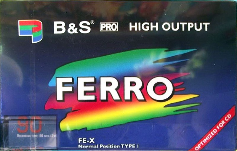 Compact Cassette B&S 90 Type I Normal Poland