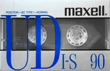 Compact Cassette Maxell UDI-S 90 Type I Normal 1986 Europe