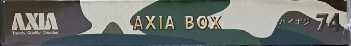 Compact Cassette AXIA Box Limited 74 "A" Type II Chrome 1999 Japan