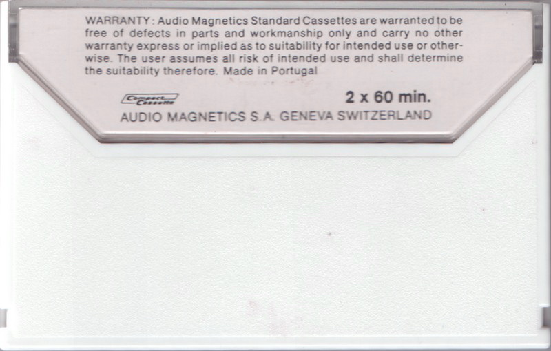Compact Cassette Audio Magnetics Standard 120 Type I Normal 1975 Europe