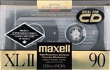 Compact Cassette Maxell XLII 90 Type II Chrome 1990 North America