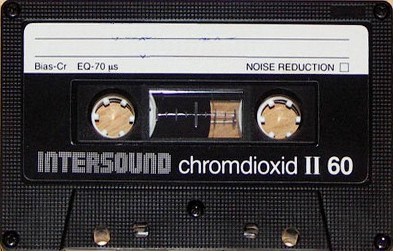 Compact Cassette Intersound 60 Type II Chrome Europe