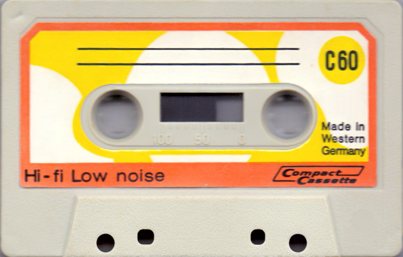 Compact Cassette Interfunk 60 Type I Normal 1976 Germany